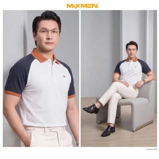 Áo Polo Nam Mixmen HCM vải cotton interlock, chuẩn form, dễ mặc, Big Size